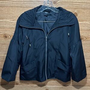 Size M Ipse Front Zip 3/4 balloon sleeve Jacket